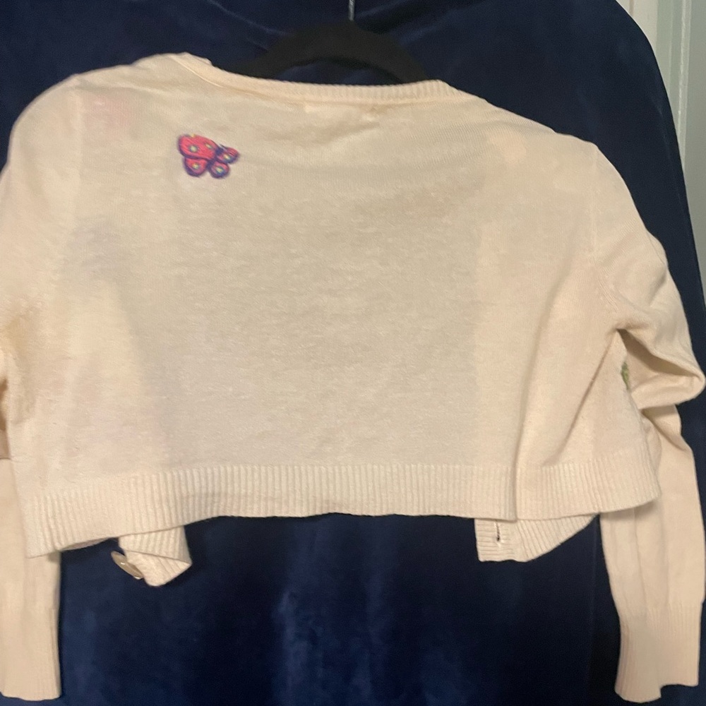 Pouf Baby Cream Cardigan